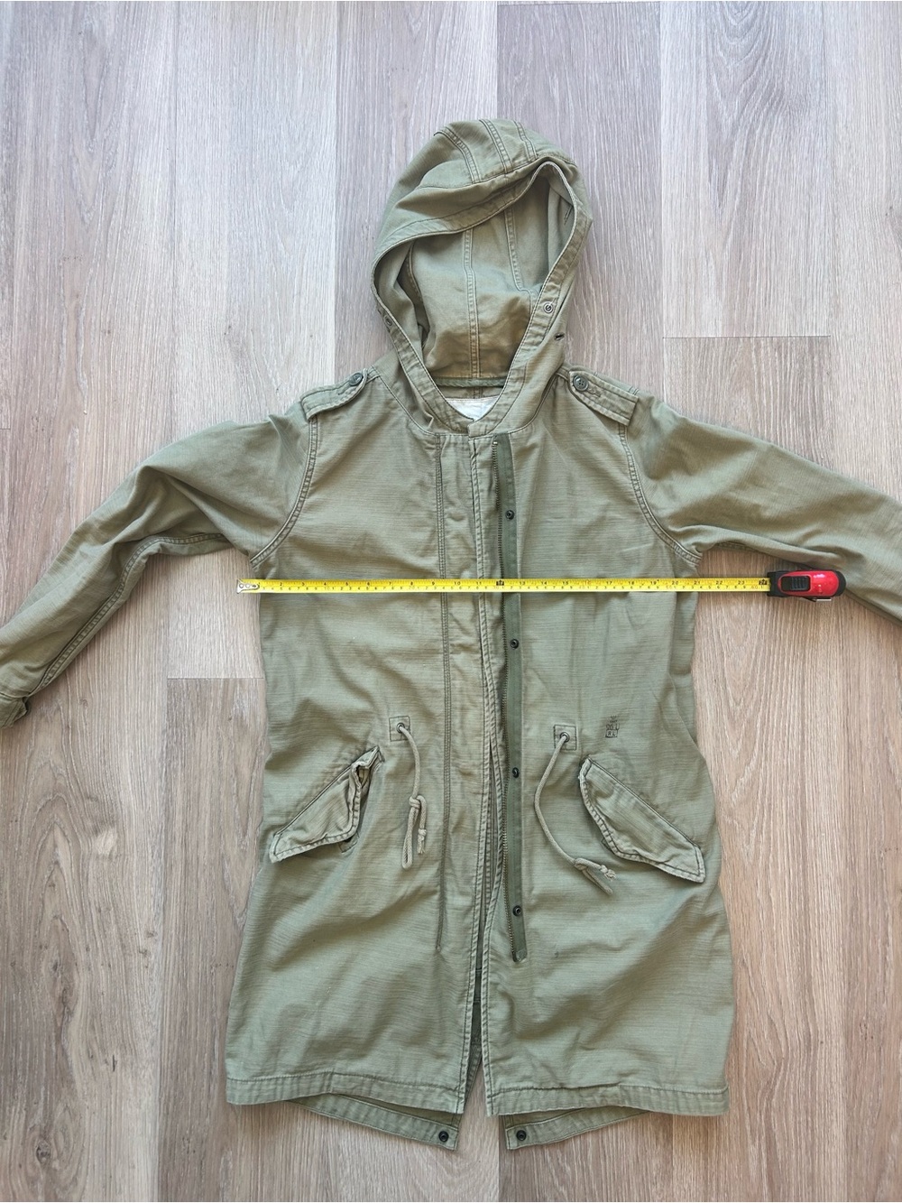 Ralph Lauren Denim & Supply Olive Green Womens Military Utility Jacket - Picture 10 of 11